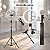 Ring Light Led Iluminador 26cm Completo + Tripé 2.1m Foto - Imagem 7