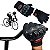 Luva Protetora Resistente Antiderrapante Modelo Meio Dedo Para Moto Bike E Motocross - Imagem 4