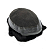 Prótese Capilar Base Híbrida 20x25cm Fios Humanos Castanho Escuro 110% - Imagem 2
