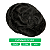 Prótese Capilar Thin Skin Base Micropele 20x25cm Castanho Escuro 110% - Imagem 5