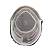 Prótese Capilar Versalite Base Híbrida Castanho Escuro 20X25cm 120% - Imagem 3