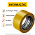 Fita Adesiva Em Gel Dupla Face Não Derrete Gold Eco 10m x 2,5cm Para Perucas E Próteses Capilares - Imagem 3