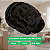 Prótese Capilar Base Tela E Silicone 20x25cm Cor Castanho Escuro 10% Grisalho - Imagem 4
