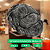 Prótese Capilar Q6 Base Tela E Silicone 20x25cm Cor Castanho Escuro 50% Grisalho - Imagem 5