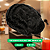 Prótese Capilar Q6 Base Tela E Silicone 20x25cm Cor Castanho Escuro 10% Grisalho - Imagem 4