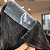 Franja Base Silicone 4cm x 18cm Cabelo Humano Cor Castanho Escuro - Imagem 4