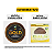 Kit - Fitas Amarelas Adesivas GOLD + 5 metros x 2.5 cm 2 Unidades - Imagem 2