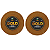 Kit - Fitas Amarelas Adesivas Gold + 50 Metros X 2.5 cm 2 Unidades - Imagem 1