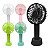 Mini Ventilador Portátil Recarregável Usb Pilha 3 Velocidade - Imagem 2