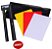 Kit Cartões + Medidor de rede para árbitro de Tênis de Mesa - Imagem 4