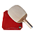 Raquete Madeira Biriba + Borracha DHS PF4-50 Profissional - Imagem 1