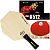 Raquete Hexagonal + 1 Borracha DHS mod.6512 + 1 Borracha Kokutaku - Imagem 1