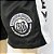 Bermuda Torcida Jovem Santos Preta Logo Oficial - Imagem 2