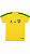 Camiseta em Homenagem ao Brasil Amarela Torcida Jovem Oficial - Imagem 1