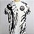Outlet Sem Troca - Camiseta Torcida Jovem Santos Rajada Oficial - Imagem 1