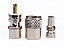 CONECTOR UHF MACHO SOLDA PARA CABO RG/RGC 213 COM REDUTOR PARA CABO RG 58 - Imagem 3