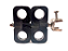Abraçadeira Mini-Hanger com Adaptador para Cabo Coaxial CELLFLEX LCF 7/8" - Suporta 2 ou 4 cabos - Imagem 2