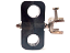 Abraçadeira Mini-Hanger com Adaptador para Cabo Coaxial CELLFLEX LCF 7/8" - Suporta 2 cabos - Imagem 3