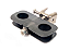 Abraçadeira Mini-Hanger com Adaptador para Cabo Coaxial CELLFLEX LCF 7/8" - Suporta 2 cabos - Imagem 1