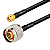 CABO JUMPER RP-SMA MACHO PARA N MACHO RG 58 95% - Imagem 1