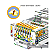 PATCH CORD DE REDE UTP CAT6 MPT GIGALAN COM CONECTORES RJ45 PASS THROUGH - Imagem 6