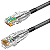 PATCH CORD DE REDE UTP CAT6 MPT GIGALAN COM CONECTORES RJ45 PASS THROUGH - Imagem 1