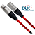 CABO GARAGE P/ MICROFONE BALANCEADO 0,30 mm² XLR-XLR  Preto - Imagem 2