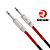 CABO REVOLUTION SILENT P/ INSTRUMENTOS 0,50 mm² REAN P10-P10 PRETO - Imagem 2
