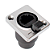 CONECTOR SOM  RJ45(F) X RJ45(F) PAINEL 1 PÇ - Imagem 1