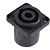 CONECTOR  SOM SPEAK (F) PAINEL QUADRADO 4 POLOS - Imagem 1