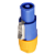 CONECTOR POWERCON EM LINHA  AZUL (IN) - Imagem 1