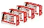 4 Caixas de Whey Cookie proteico de Cappuccino All Protein 32 unidades de 40g - 1280g - Imagem 1
