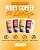 1 Pacote de Whey Coffee Zero Lactose Cappuccino 300g (12 doses) - All Protein - Imagem 3