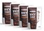 4 Pacotes de Whey Shake Double Chocolate 1200g (48 doses) - All Protein - Imagem 1