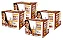 4 Caixas Whey Cake de Chocolate All Protein - 48 Saches de 30g - 1440g - Imagem 1