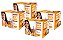4 Caixas Whey Cake de Amendoim All Protein - 48 Saches de 30g - 1440g - Imagem 1