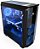 GABINETE MAZER VOLCANO GAMER VC610-BLUE - Imagem 2