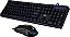 KIT HP TECLADO + MOUSE 2400DPI KM200 7JH33AA#AC4 - Imagem 1