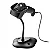 Leitor Código De Barras Zebra Ds2208 Imager 2D Com Suporte Cor Twilight Black Tipo De Conector Do Cabo USB/RS-232/RS-485/KW 4.5V - 5.5V - Imagem 1