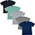 Kit 20 Camisetas Masculinas do 3 ao 8 - Moob - Imagem 1