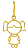 Pingente Menina Banhado a Ouro - Imagem 1