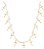 Choker Cruz Banhado a Ouro - Imagem 1