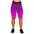 Kit 4 Bermudas Básicas Ciclista Fitness Jacquard Poliamida Degrade Cintura Bem Alta Confortável - WOLFOX - Imagem 1