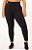 Kit 4 Calças Legging Suplex Moda Plus Size Cintura Alta - WOLFOX - Imagem 2