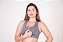 Kit 3 Tops Basico Fitness Com Bojo Removivel E Zíper Em Suplex Poliester - WOLFOX - Imagem 4