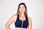 Kit 5 Tops Basico Fitness Com Bojo Removivel E Zíper Em Suplex Poliester - WOLFOX - Imagem 3