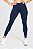 Kit 5 Calças Legging Feminina Poliamida Lisa Tecido Bem Grosso Cós Alto Confortável - WOLFOX - Imagem 4