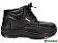 Botina Conforto Amarrar BV111-400 - PU Preta Couro Flor - C.A: 7236 - Imagem 3