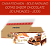 Caixa Fechada: 20 unidades Bolo Romanato Gotas Sabor Chocolate 200g - Imagem 1