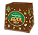 Mini Panettone de Gotas sabor Chocolate -Cartucho (80g) - Imagem 1
